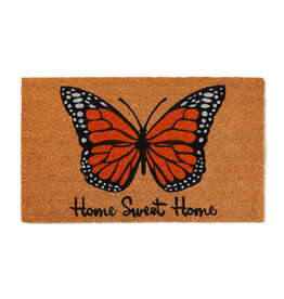 India Butterfly Welcome Mat, India