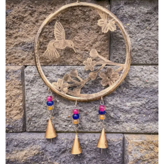 India CLEARANCE Hummingbird's Garden Chime