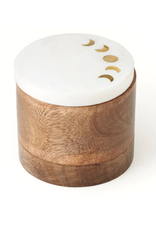 India Indukala Round Keepsake Box