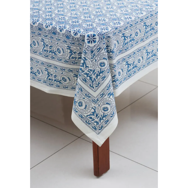 Blue Floral Tablecloth (60x90)