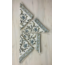 Silver Floral Napkin