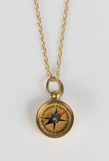 India Find Your Way Compass Necklace, India