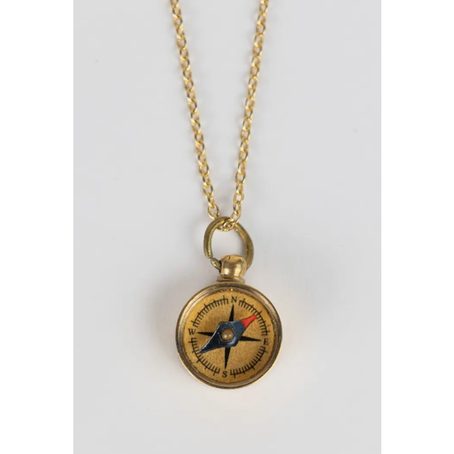 Find Your Way Compass Necklace