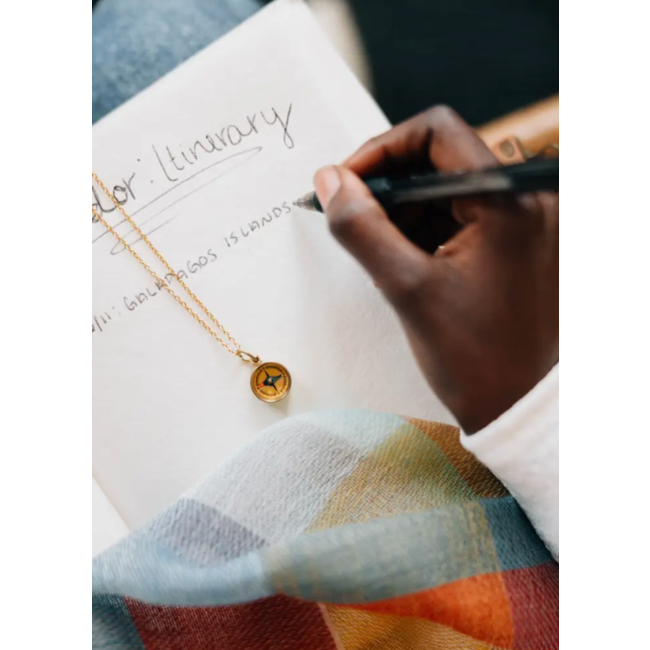 Find Your Way Compass Necklace