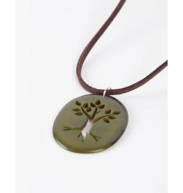 Colombia Tagua Tree Necklace, Colombia