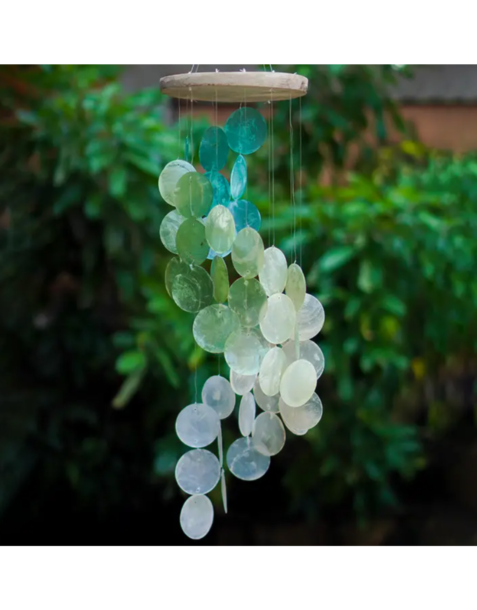 Indonesia Spring Meadow Spiral Capiz Chime, Indonesia