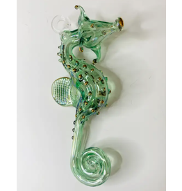 Egypt Blown Glass Seahorse Ornament, Egypt