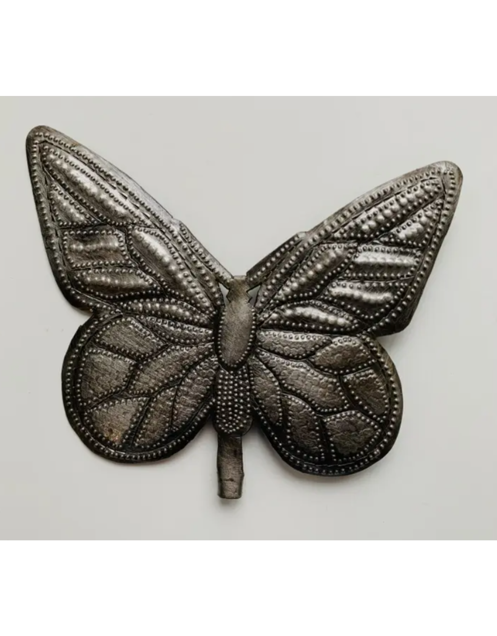 Haiti CLEARANCE Posing Butterfly Cut Metal Garden Stake, Haiti