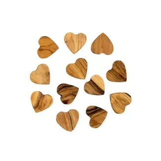 Kenya Olivewood Tiny Heart Tokens Kenya Olivewood Tiny Heart Tokens