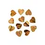 Kenya Olivewood Tiny Heart Tokens
