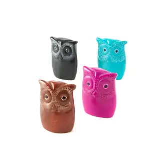 Kenya Soapstone Wise Owl