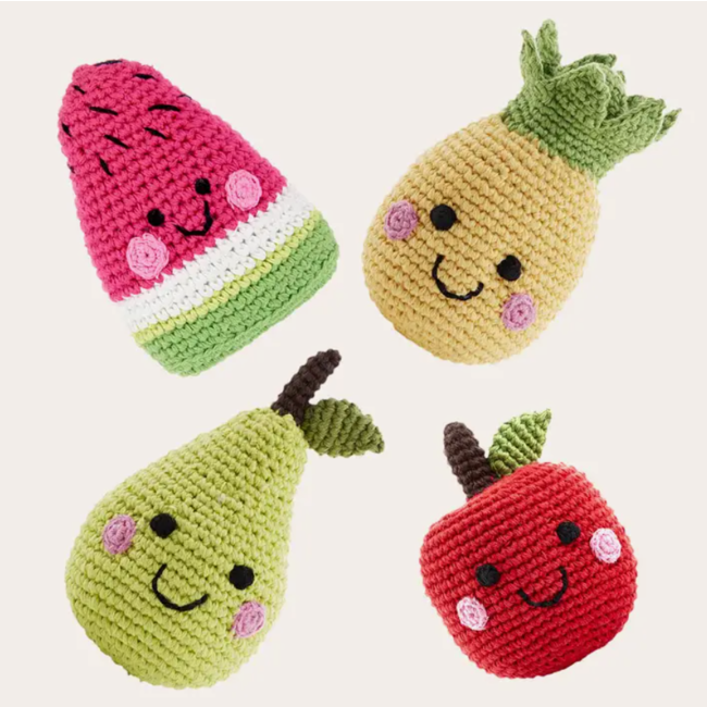 Friendly Apple Rattle