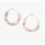 Emily Hoop Earrings - Natural