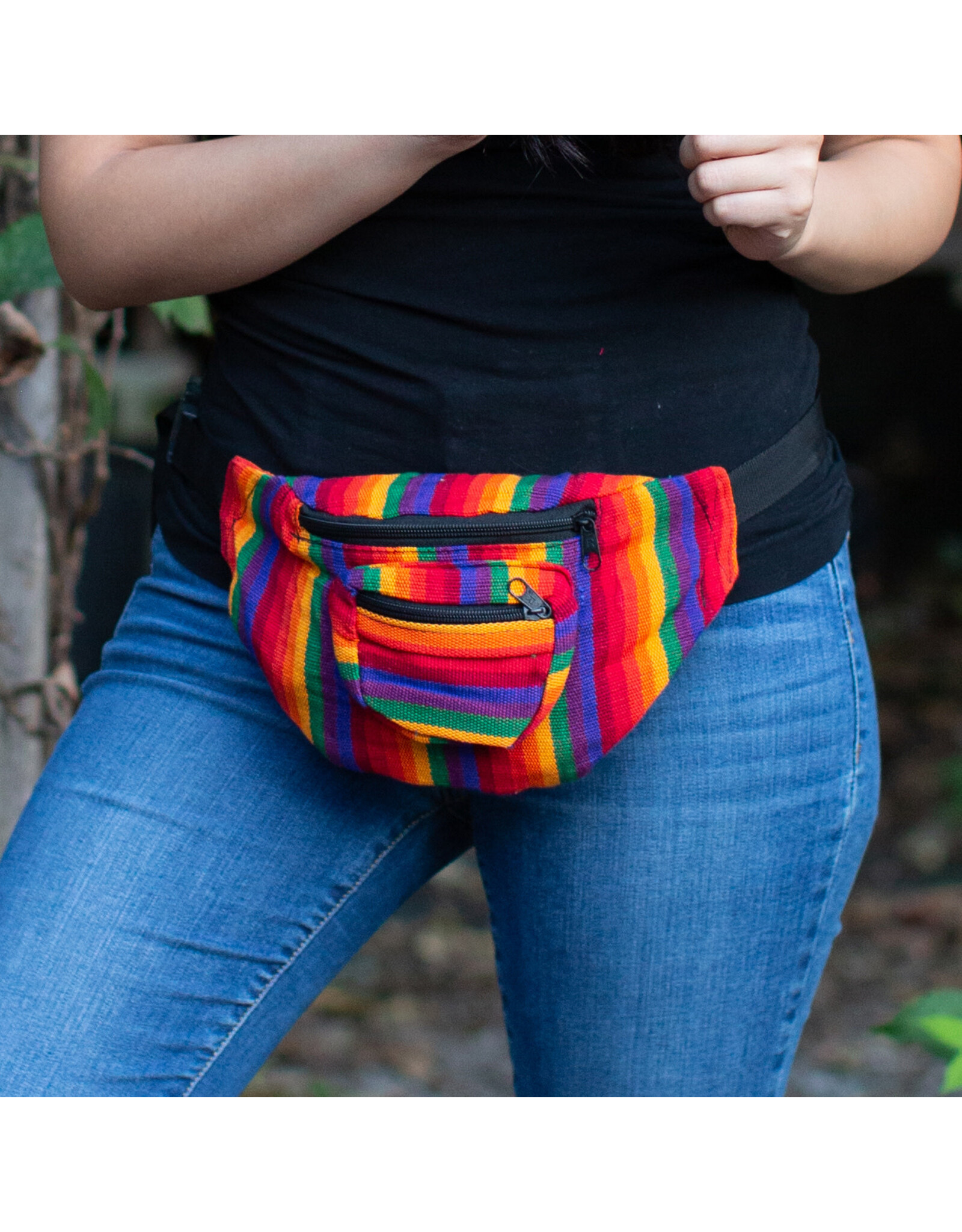 Guatemala Rainbow Fanny Pack, Guatemala