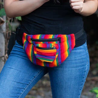 Guatemala Rainbow Fanny Pack