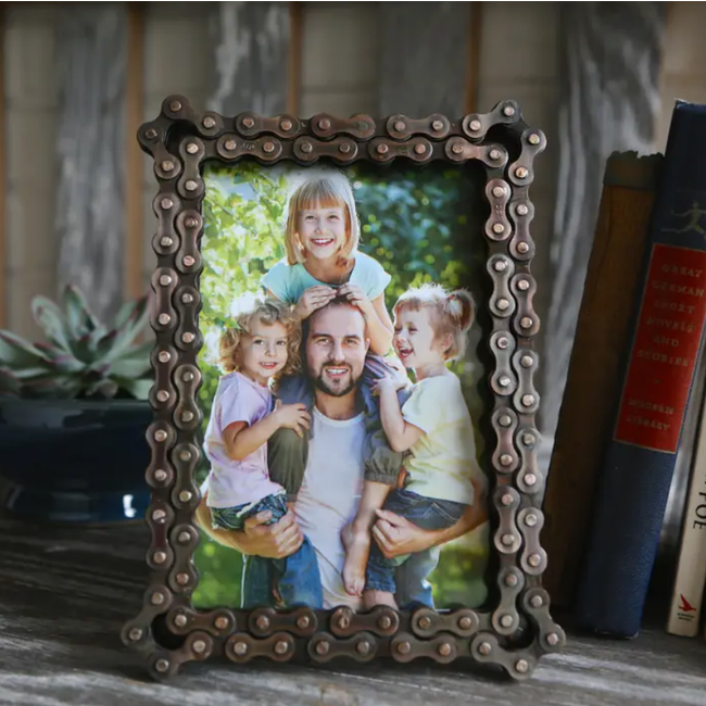 Bicycle Chain Photo Frame (4x6)