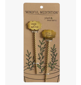 India Mindful Plant Markers (set of 2), India