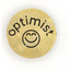 India CLEARANCE Brass Pin - Optimist