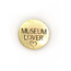 India Museum Lover Brass Pin