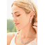 Ethereal Vine Silver Crystal & Pearl Headband