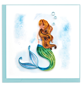 Vietnam Quilled Mermaid Card, Vietnam