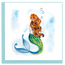 Vietnam Quilled Card - Mermaid