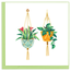 Vietnam Quilled Card -  Macrame Plant Hangers