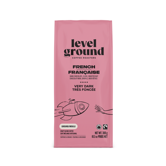 Level Ground Coffee - French Roast - 300g