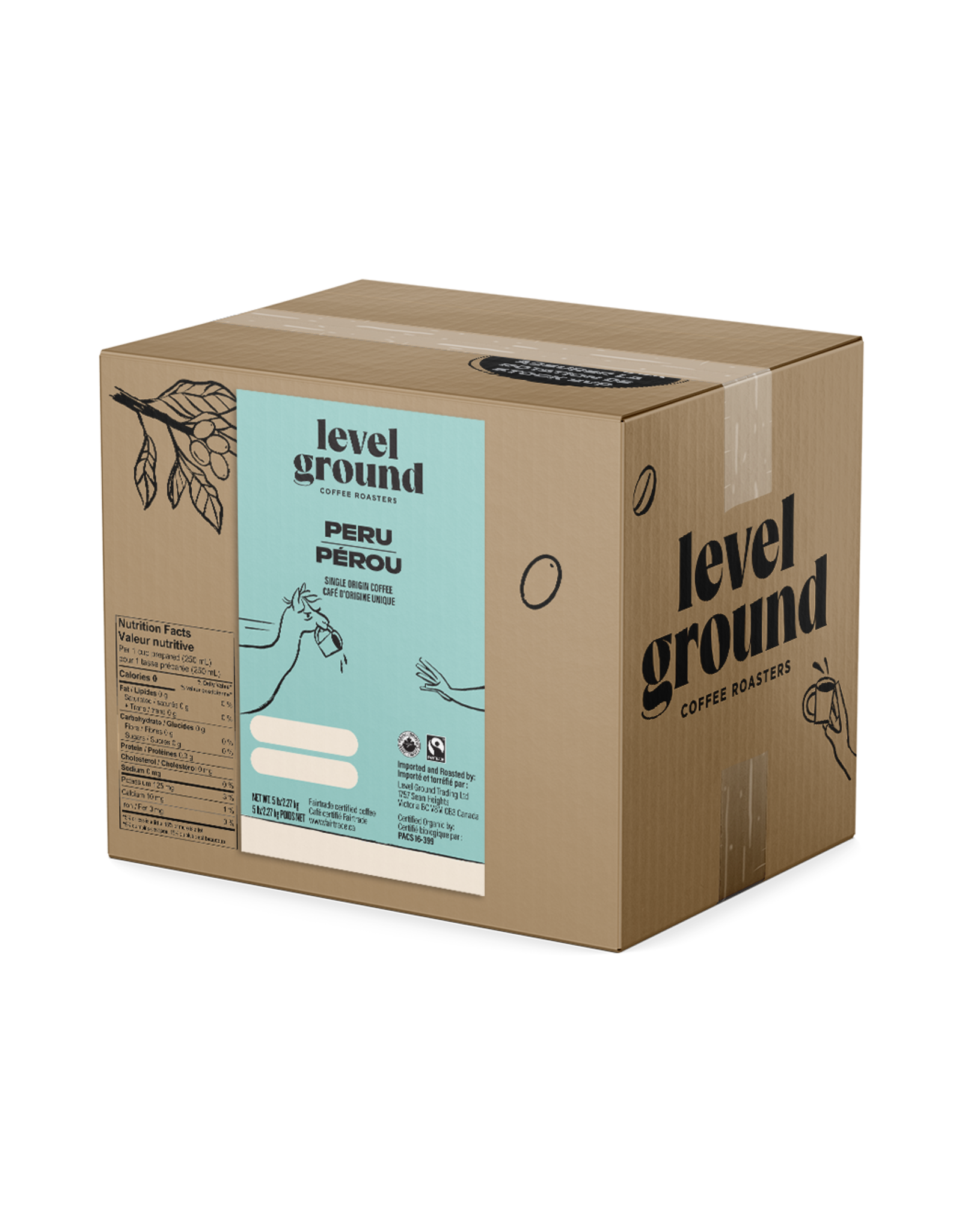 Peru Level Ground Coffee - Peru - 5lb