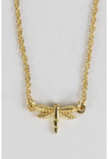 India Dragonfly Pendant Necklace, India