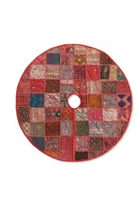 India Glittering Patchwork Tree Skirt, India