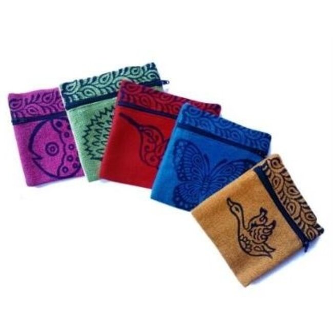 Blockprint Coin Purse