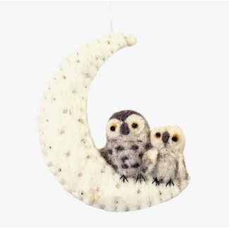 Nepal Night Owls Ornament