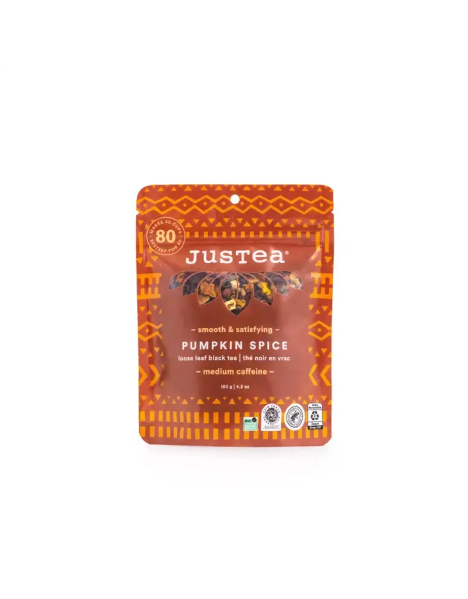 Kenya JusTea Pumpkin Spice Loose 120g, Kenya