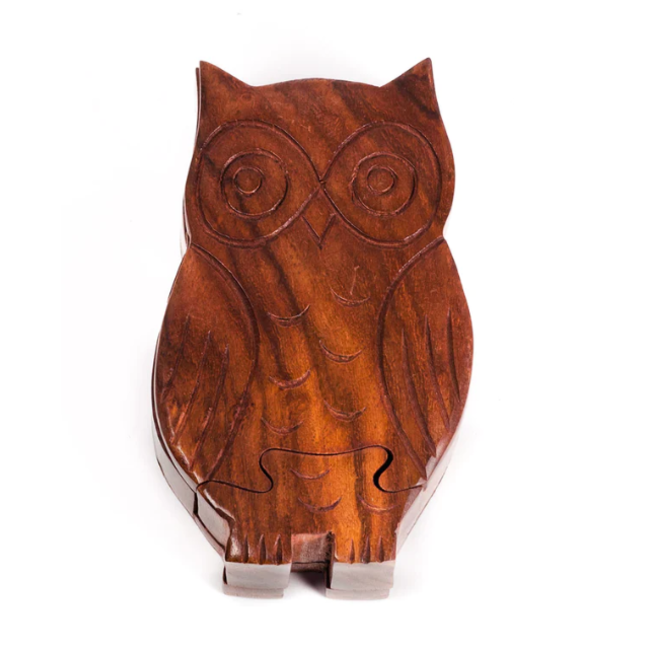 Owl Puzzle Box
