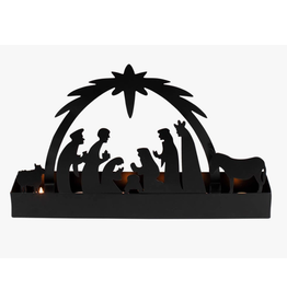 India CLEARANCE Starlight Nativity Candleholder, India
