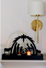 India Starlight Nativity Candleholder, India