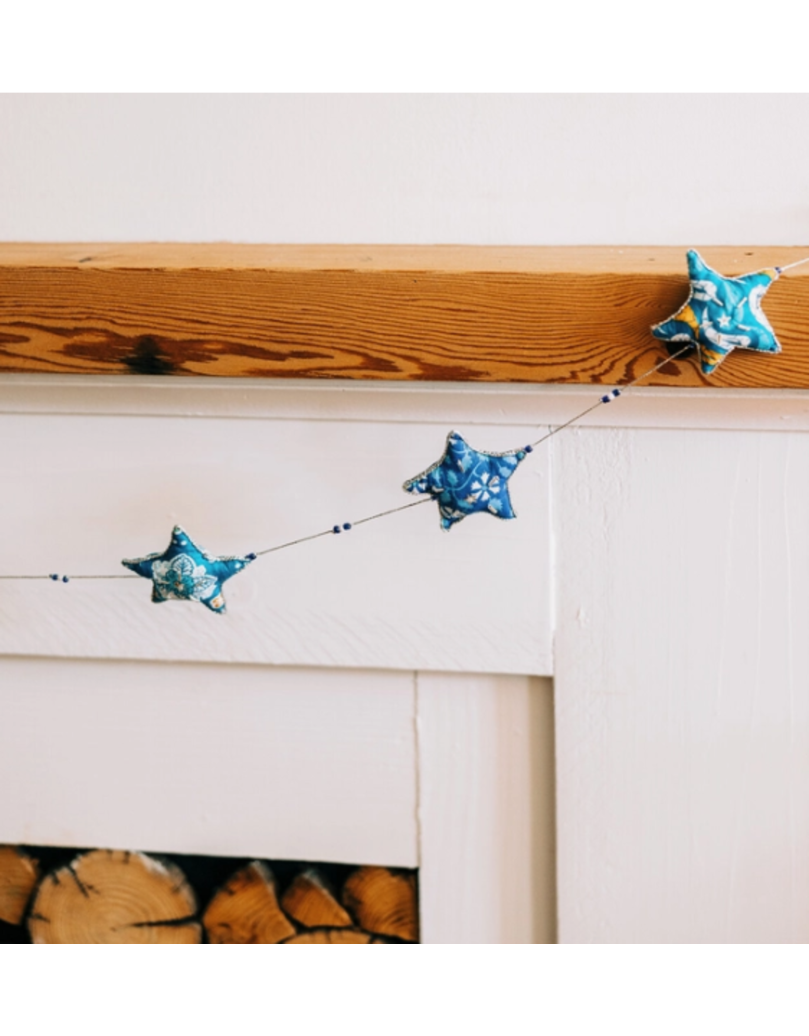 India Embroidered Star Garland, India