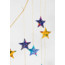 Upcycled Sari Multicolour Doorway Stars