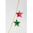 CLEARANCE Upcycled Sari Multicolour Doorway Stars