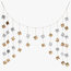 Bangladesh Palm Leaf Silver & Gold Doorway Stars
