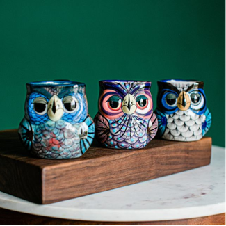 Guatemala Coffee Mug - Owl Shape