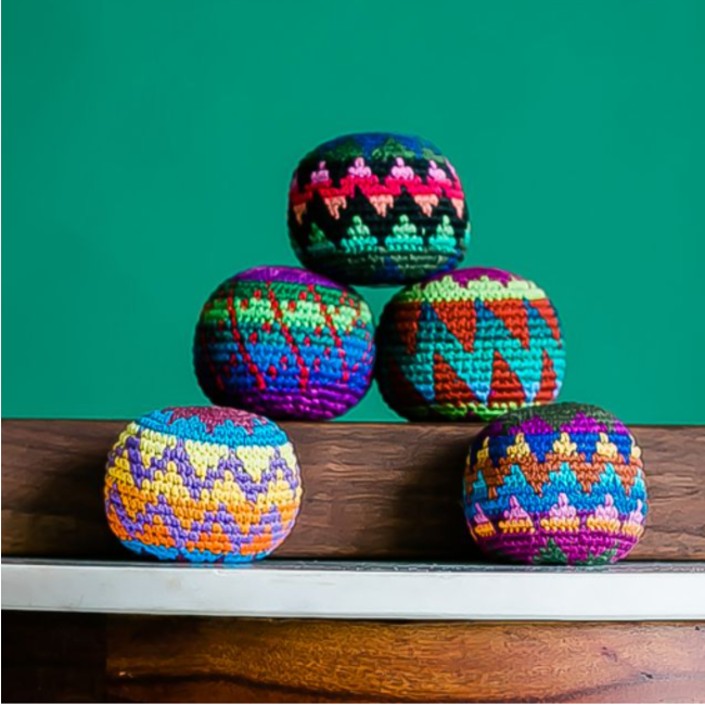 Woven Hacky Sack