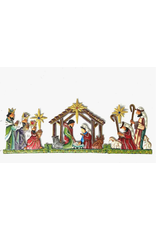 Haiti CLEARANCE Colourful Trifold Nativity