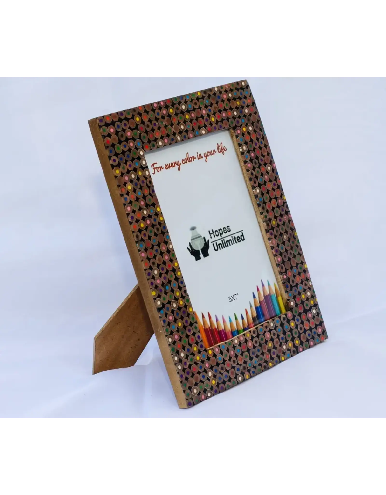 India Pencil Crayon Photo Frame (4x6)
