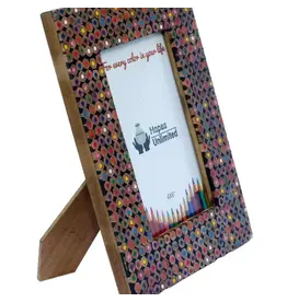 India Pencil Crayon Photo Frame (5x7), India