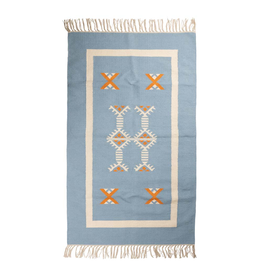 Buy Ayush Handloom Hand Woven Chindi Decorative Rug/durry