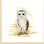 Vietnam Quilled Card - Barn Owl