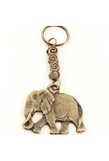 South Africa Brass Elephant Keychain, South Africa