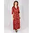 India Aditi Wrap Dress in Modern Objects